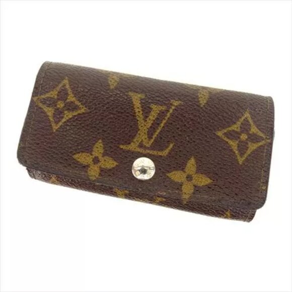 Louis Vuitton Key case Key holder Monogram Woman unisex Authentic Used - Picture 1 of 5
